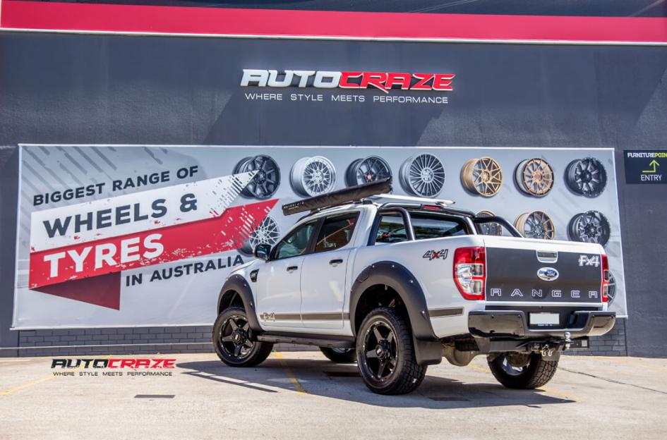 FORD RANGER GD04 MATTE BLACK